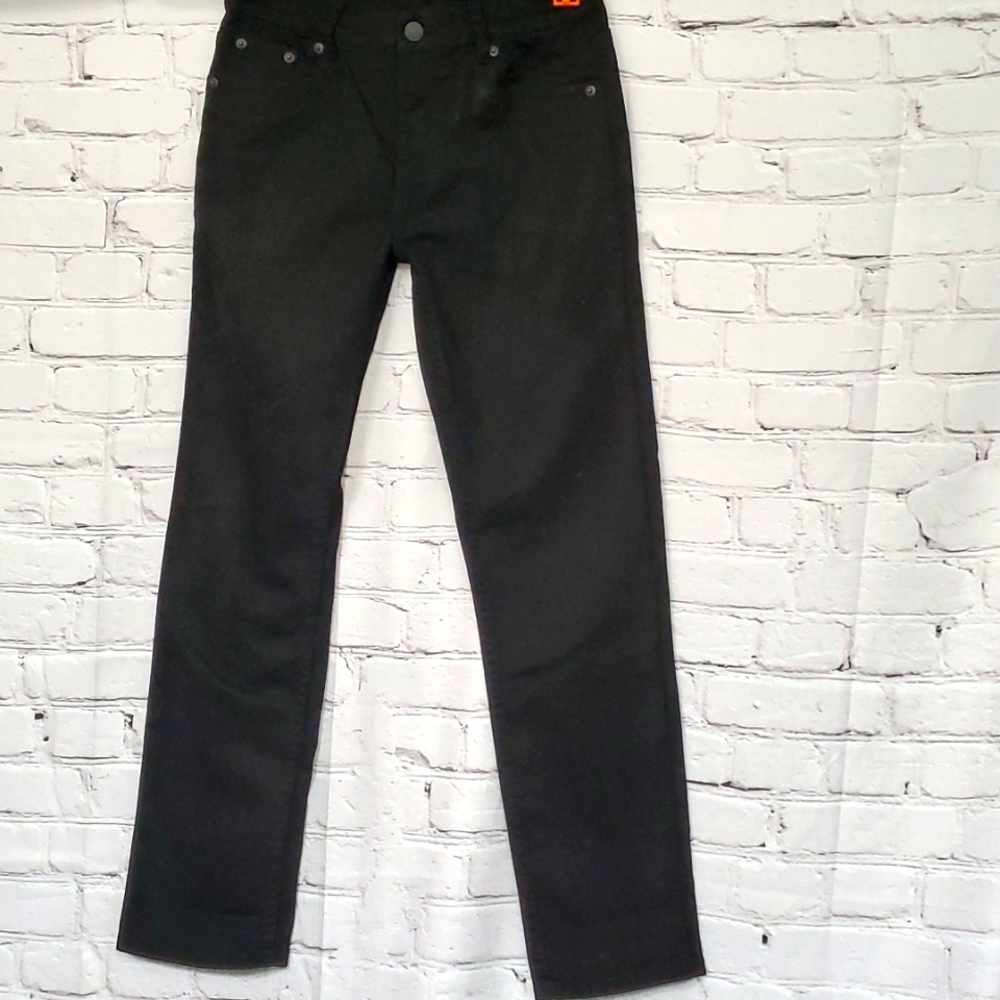 Black regular taper leg Levis jeans